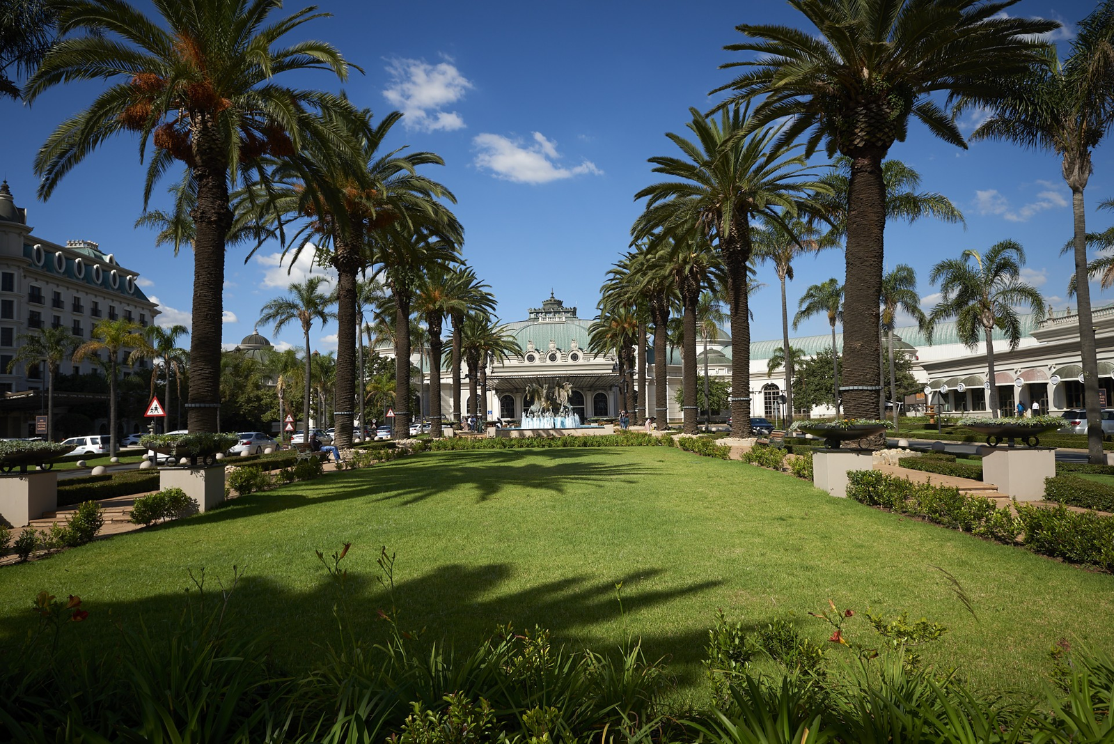 Palm-lined Ekurhuleni event venue